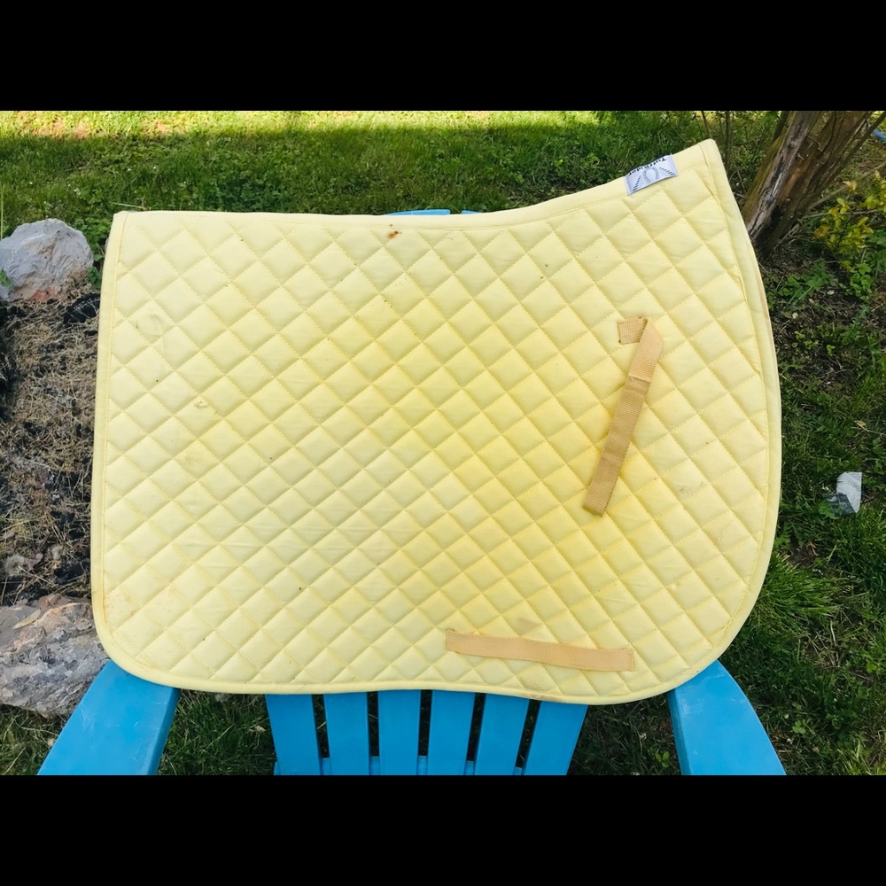 English saddle pad